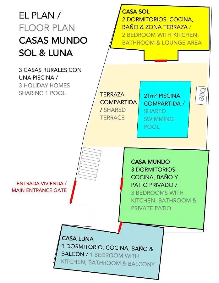 Casa Mundo - 16Th Century Traditional White Village House With Pool Pinos del Valle 0*,  İspanya